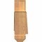 Ekena Millwork Bellingham Timber Gable Bracket, Western Red Cedar, 60"W x 10"H x 3 1/2"D x 3 1/2"F, 4/12 Pitch GBW060X10X0404BEL00SWR - alternate 3